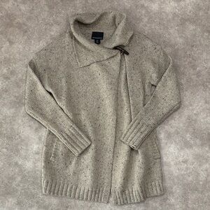 Cynthia Rowley Women's Taupe Cowl Neck Sweater